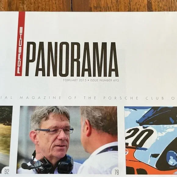 Porsche Club of America Panorama Magazine Issue 695 February 2015 - Picture 4 of 7